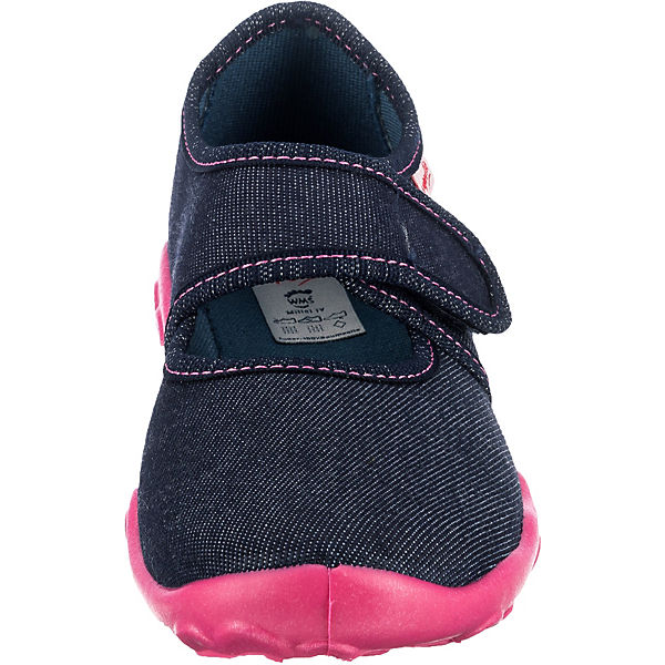 Schuhe Geschlossene Hausschuhe superfit Hausschuhe BONNY WMS Weite M4 für Mädchen atlantikblau