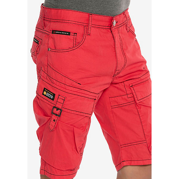 Bekleidung Shorts CIPO & BAXX® Cipo & Baxx Shorts rot