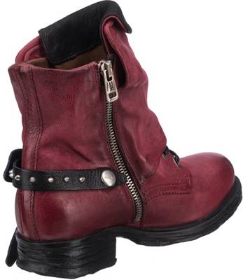 A.S.98, 2592610102 Biker Boots, rot mirapodo