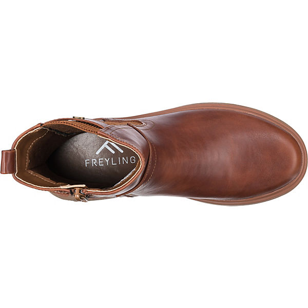 Schuhe Chelsea Boots Freyling Flacher Frey-fashion Boot Chelsea Boots braun Schuhe Chelsea Boots Freyling Flacher Frey-fashion Boot Chelsea Boots braun