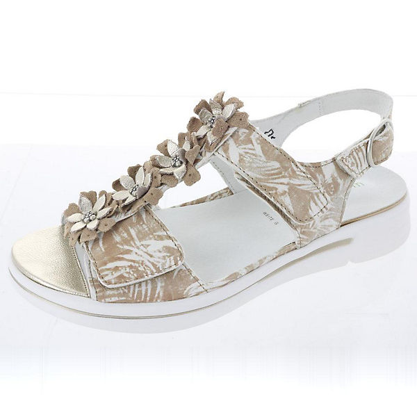 Schuhe Komfort-Sandalen WALDLÄUFER Sandalen G_Sina Komfort-Sandalen hellbraun Schuhe Komfort-Sandalen WALDLÄUFER Sandalen G_Sina Komfort-Sandalen hellbraun