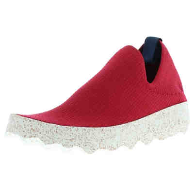 ASPORTUGUESAS CARE P018019027 Damen Halbschuhe Slipper Sneaker Nachhaltig rot/weiß Klassische Halbschuhe