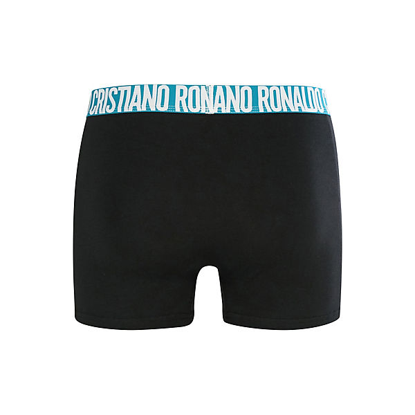 Bekleidung Boxershorts CR7 CRISTIANO RONALDO Retroshorts BASIC 3-Pack Boxershorts schwarz