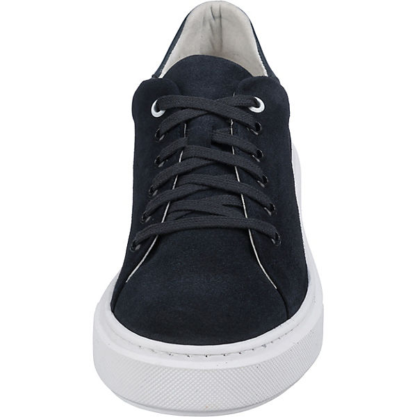 Schuhe Sneakers Low Paul Vesterbro Fashion Comfort Leder Sneakers Low dunkelblau