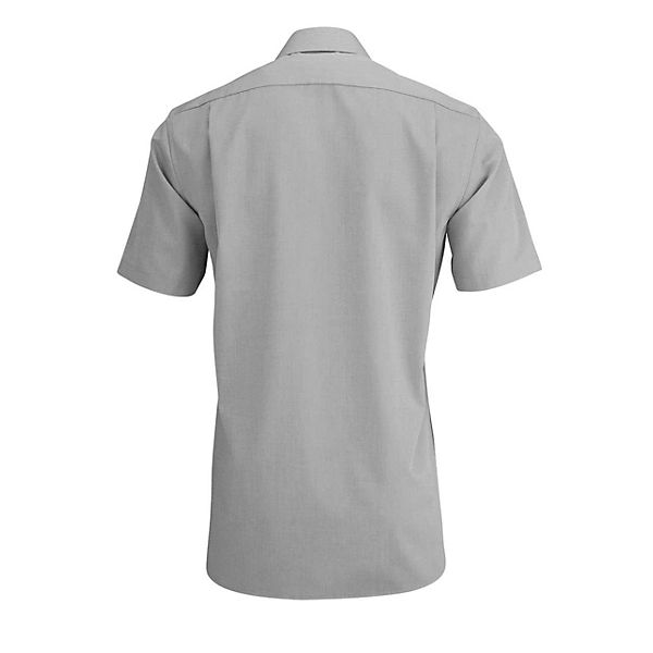 Bekleidung Kurzarmhemden OLYMP Kurzarm Freizeithemd silber