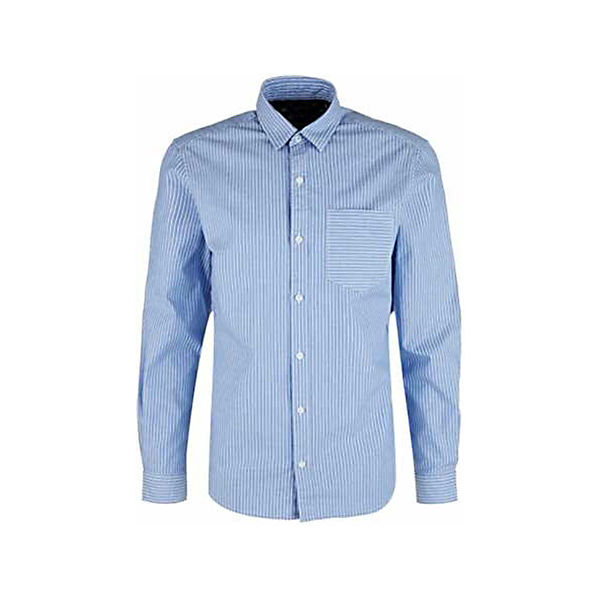 Bekleidung Langarmhemden s.Oliver Langarm Freizeithemd blau