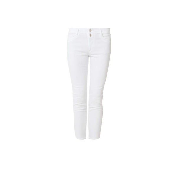 Bekleidung Straight Jeans s.Oliver Skinny Fit Jeans weiß Bekleidung Straight Jeans s.Oliver Skinny Fit Jeans weiß