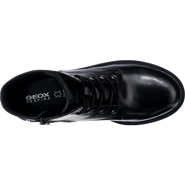 Schuhe Schnürstiefeletten GEOX D Bleyze Schnürstiefeletten schwarz Schuhe Schnürstiefeletten GEOX D Bleyze Schnürstiefeletten schwarz