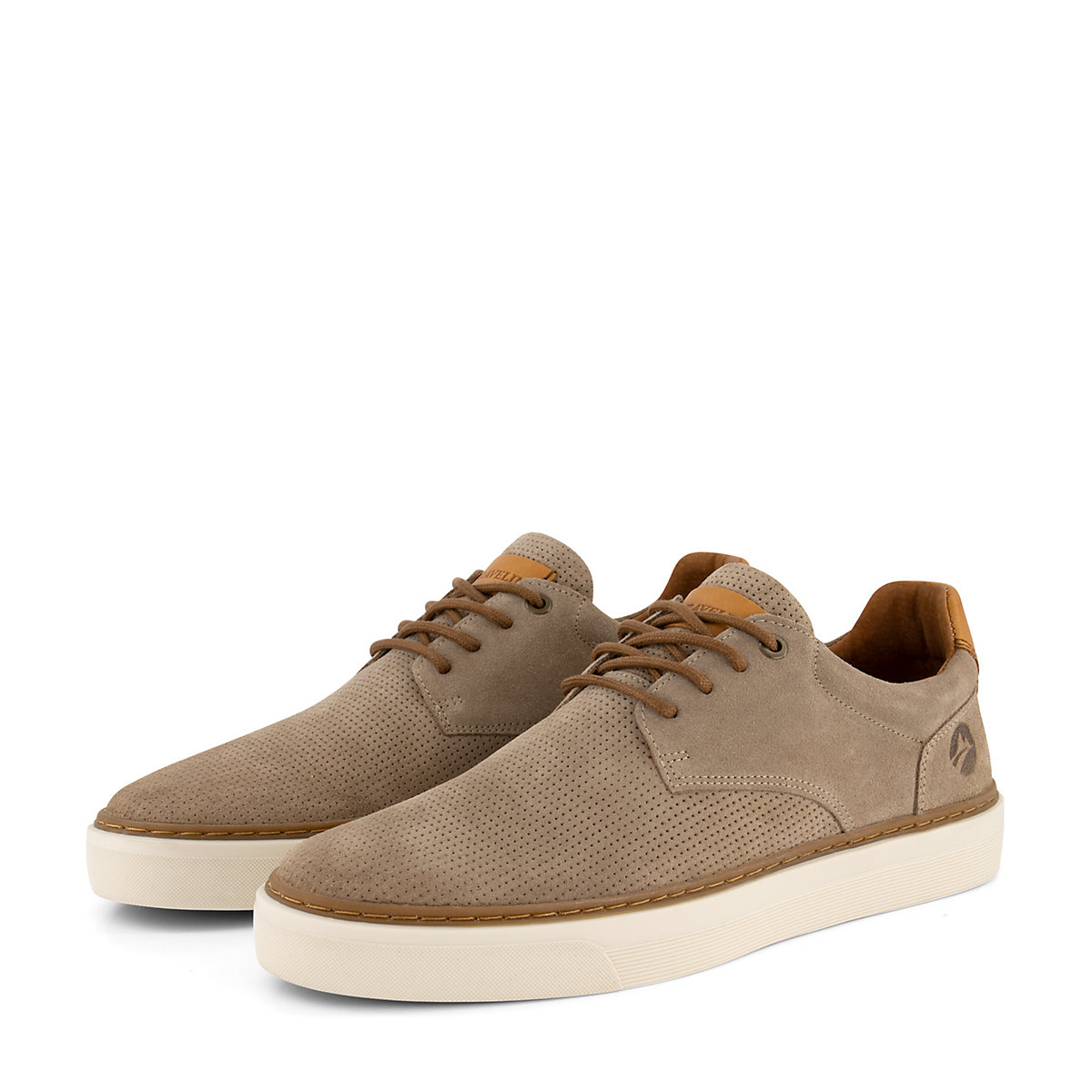 Travelin Chetton Sneakers High beige/rot