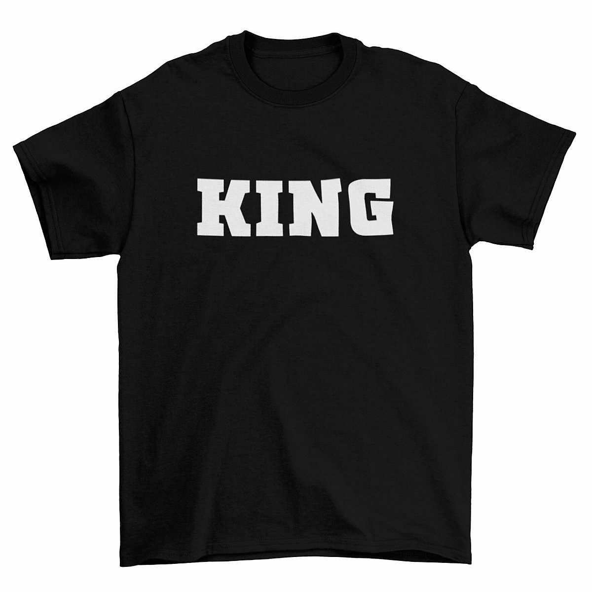 mamino Herren T Shirt -King T-Shirts schwarz