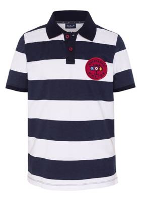 Navigator Poloshirt im modischen Streifen-Look Poloshirts für Jungen blau/weiß