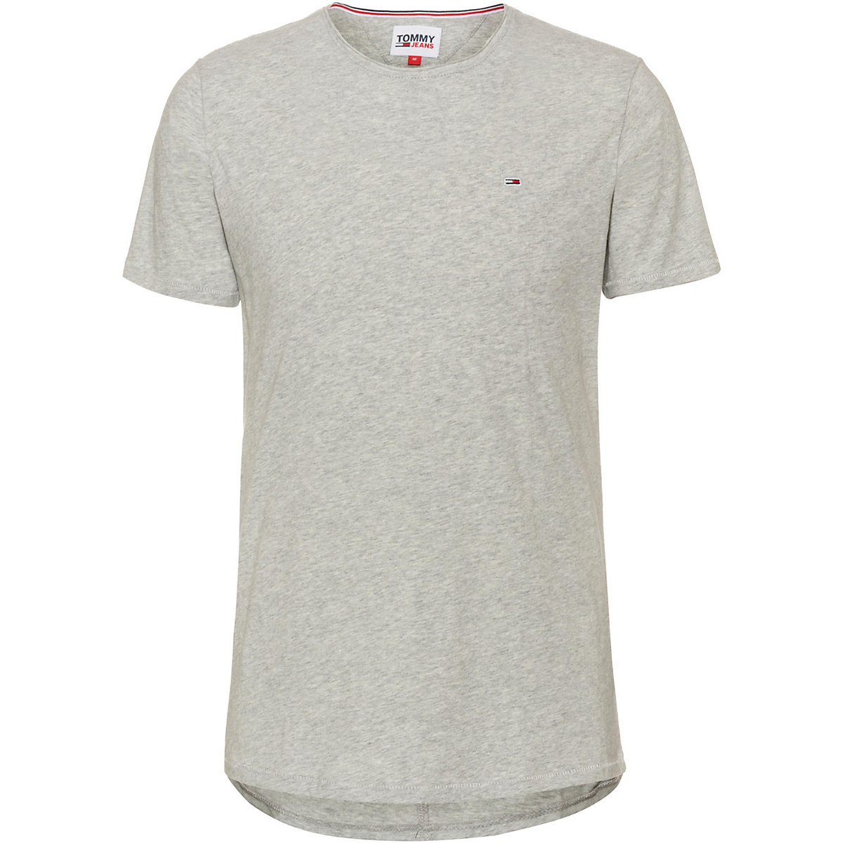 TOMMY JEANS Rundhals T-Shirt grau NA7174