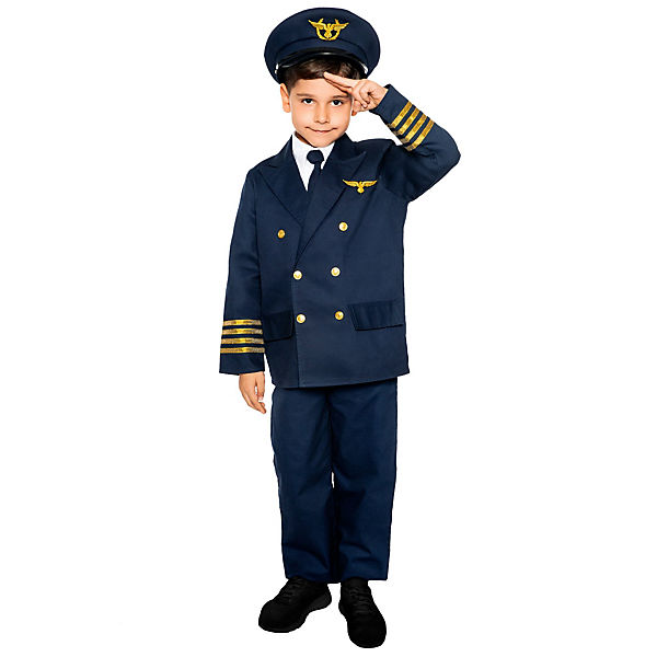 Pilot Kinderkostüm Deluxe Kinderkostüme für Kinder
