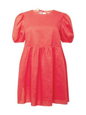 GLAMOROUS Curve kleid Blusenkleider hellrot