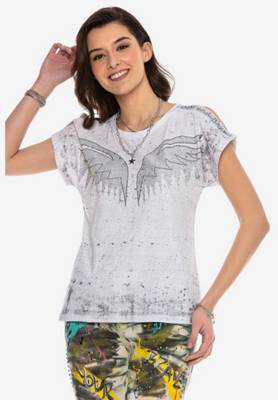 CIPO & BAXX® Cipo & Baxx T-Shirt weiß