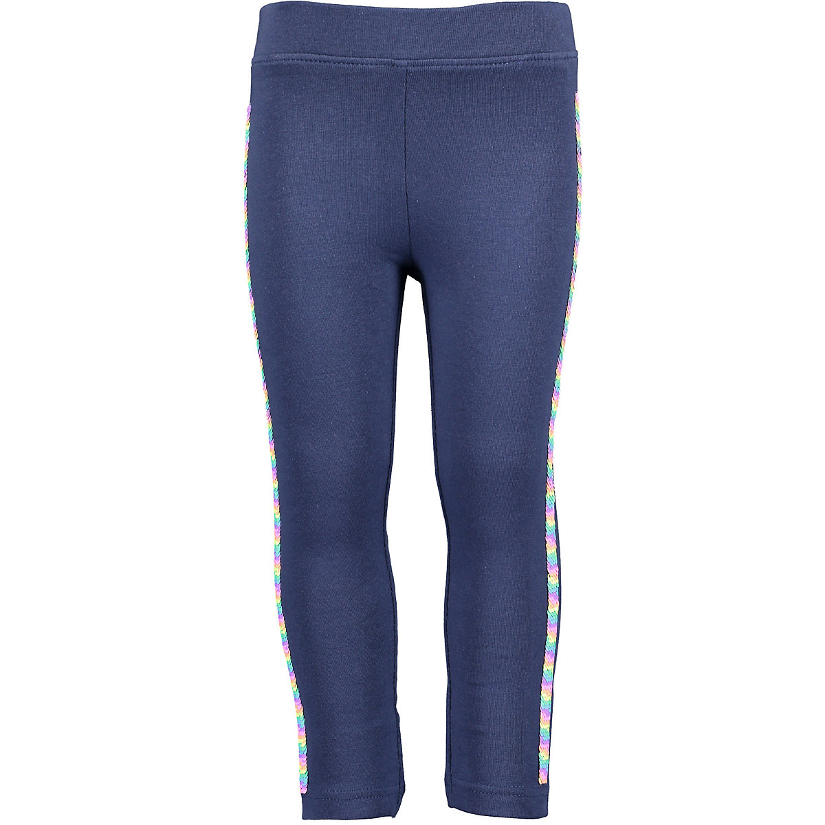 BLUE SEVEN Leggings mit Wendepailletten-Streifen für Mädchen dunkelblau