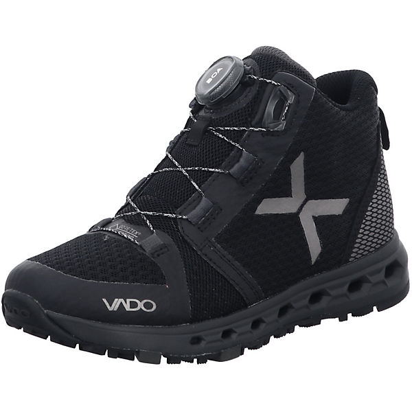Schuhe Wanderschuhe VADO Sneakers High AIR GORE-TEX BOA für Jungen schwarz