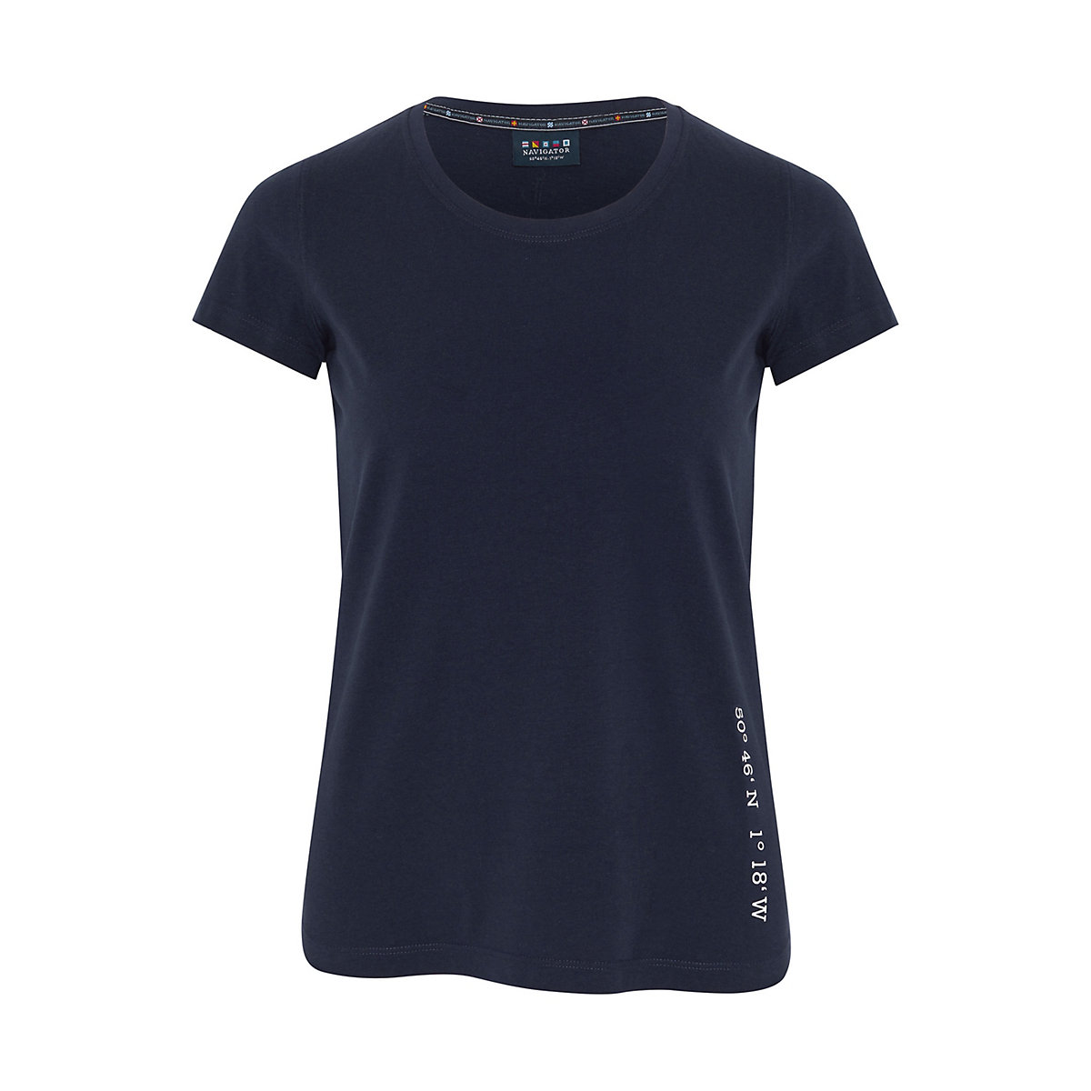Navigator T-Shirt mit Rundhals Ausschnitt T-Shirts blau SE8925 Navigator T-Shirt mit Rundhals Ausschnitt T-Shirts blau SE8925
