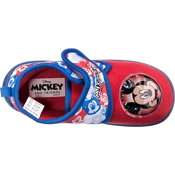 Schuhe Geschlossene Hausschuhe Disney Mickey Mouse & friends Disney Mickey Mouse & friends Hausschuhe für Jungen rot