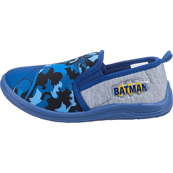 Schuhe Geschlossene Hausschuhe Batman Batman Hausschuhe für Jungen blau