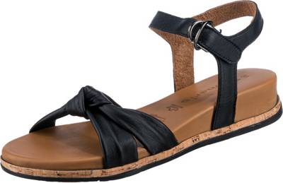 tamaris riemchensandalen schwarz