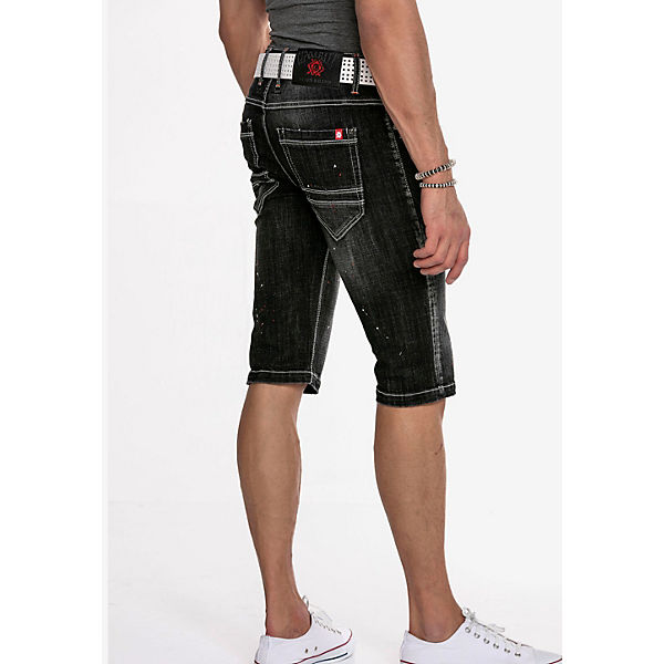 Bekleidung Shorts CIPO & BAXX® Cipo & Baxx Shorts schwarz