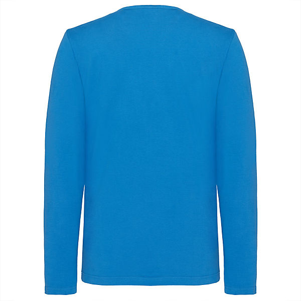 Bekleidung Langarmshirts TAO Sportswear Langarm Freizeitshirt ECKY Langarmshirts blau