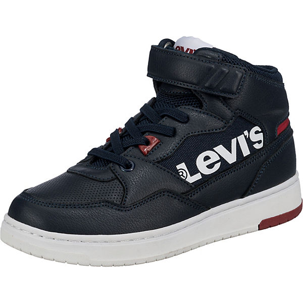 Schuhe Sneakers High Levi's® Kids Kinder Sneakers High BLOCK blau/rot