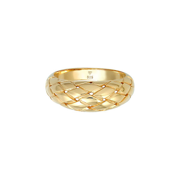 Accessoires Ringe Elli Elli Ring Raute Raffiniert Casual Look 925 Silber Ringe gold