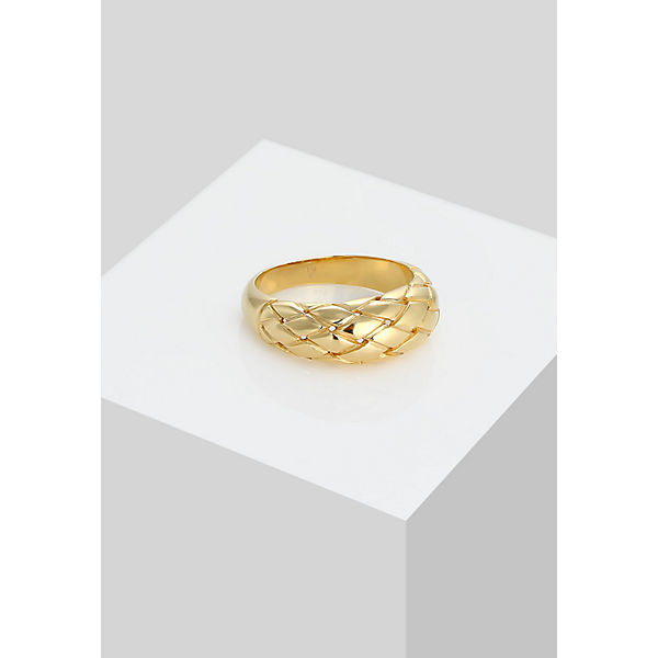 Accessoires Ringe Elli Elli Ring Raute Raffiniert Casual Look 925 Silber Ringe gold