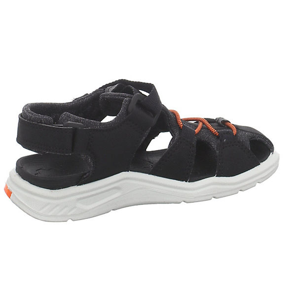 Schuhe Outdoorsandalen ecco Outdoorsandalen X-TRINSIC K für Jungen schwarz