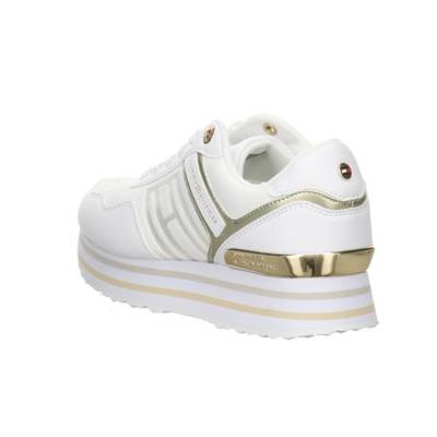 tommy hilfiger knitted flatform sneaker
