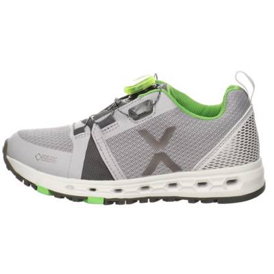 VADO Jungen Sneaker Air Low Boy GTX Synthetik glatt/ge grau