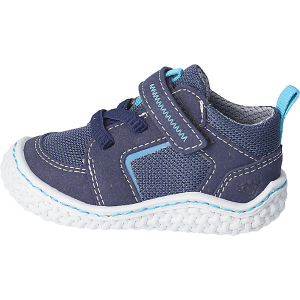 Schuhe Klassische Halbschuhe PEPINO by RICOSTA Baby Sneakers Low PALLA für Jungen blau-kombi Schuhe Klassische Halbschuhe PEPINO by RICOSTA Baby Sneakers Low PALLA für Jungen blau-kombi