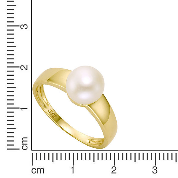 Accessoires Ringe Fascination by Ellen K. Ring 375/- Gelbgold Süßwasserzuchtperle Süßwasserzuchtperle Ringe gelb Accessoires Ringe Fascination by Ellen K. Ring 375/- Gelbgold Süßwasserzuchtperle Süßwasserzuchtperle Ringe gelb