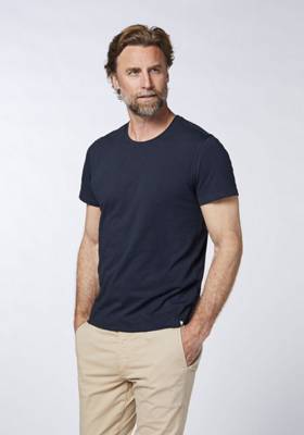 COLORADO DENIM T-Shirt Doppelpack mit Rundhalsausschnitt T-Shirts blau