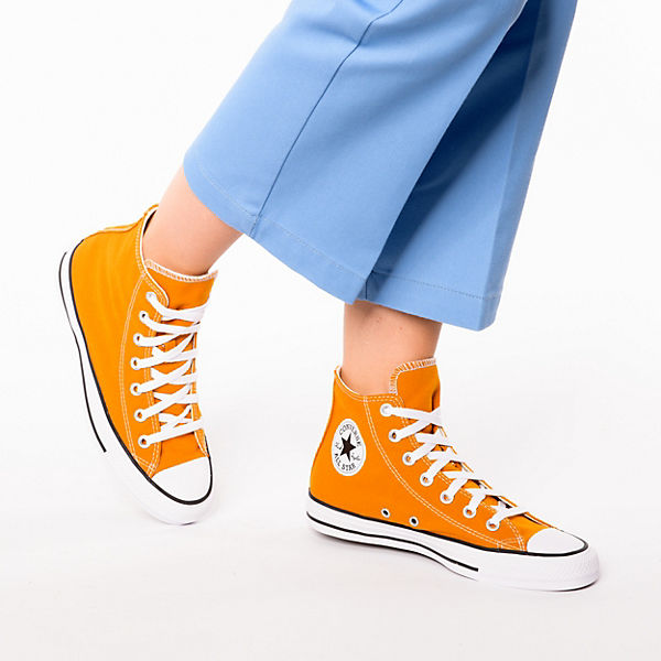 Schuhe Sneakers High CONVERSE Chuck Taylor All Star Sneakers High gelb