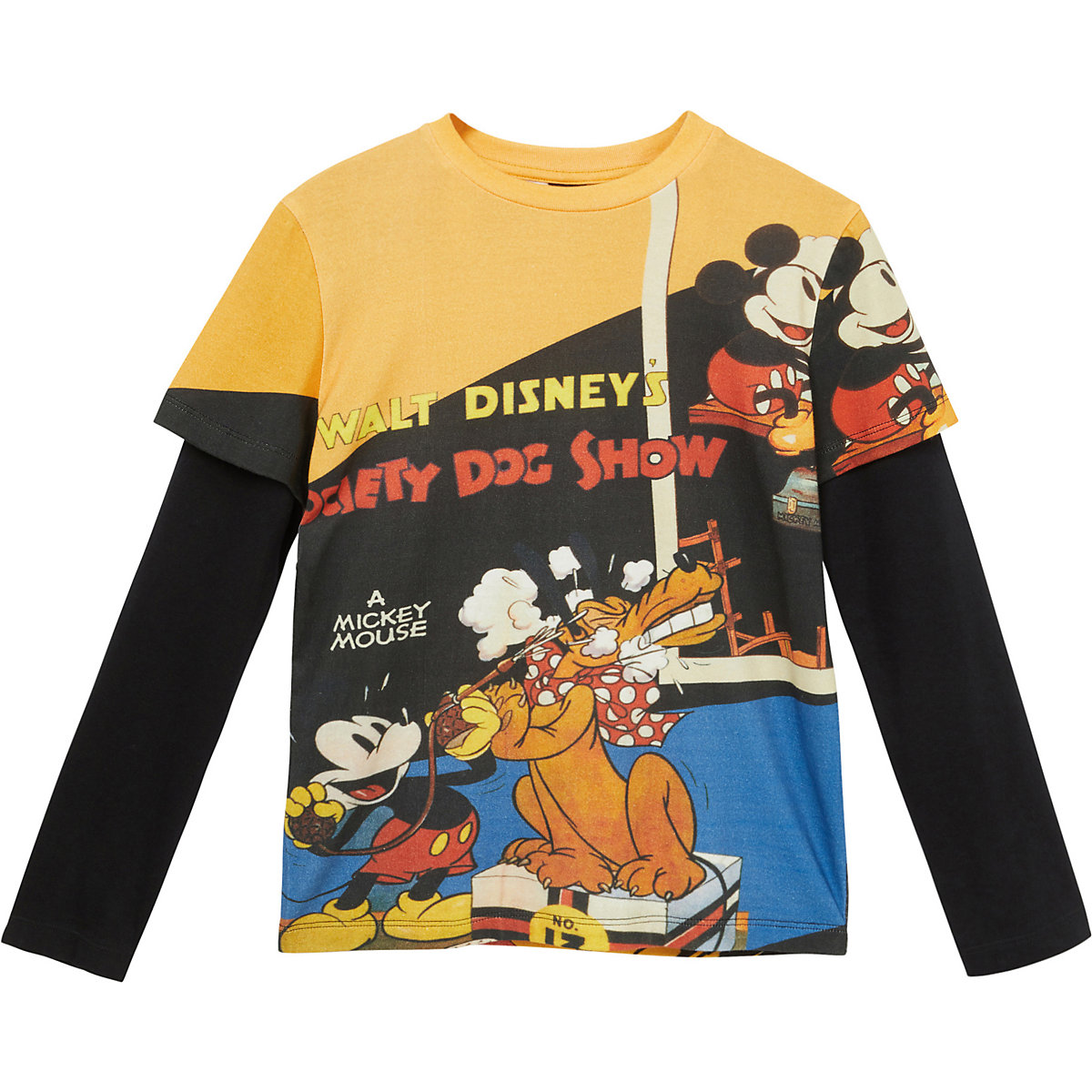 Desigual Disney Mickey Mouse & friends Langarmshirt TS MICKEY PLUTO für Jungen dunkelblau Desigual Disney Mickey Mouse & friends Langarmshirt TS MICKEY PLUTO für Jungen dunkelblau