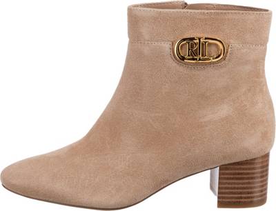 Lauren Ralph Lauren, Wynne Klassische Stiefeletten, beige | mirapodo