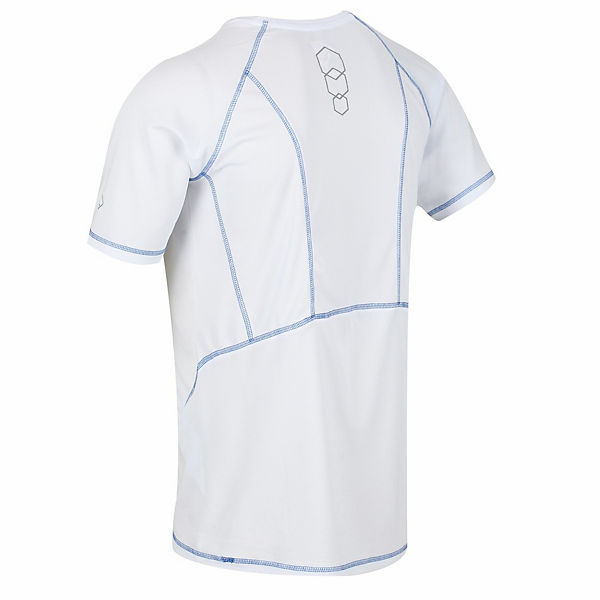 Bekleidung T-Shirts Regatta Laufshirt Virda II Funktionsshirts weiß
