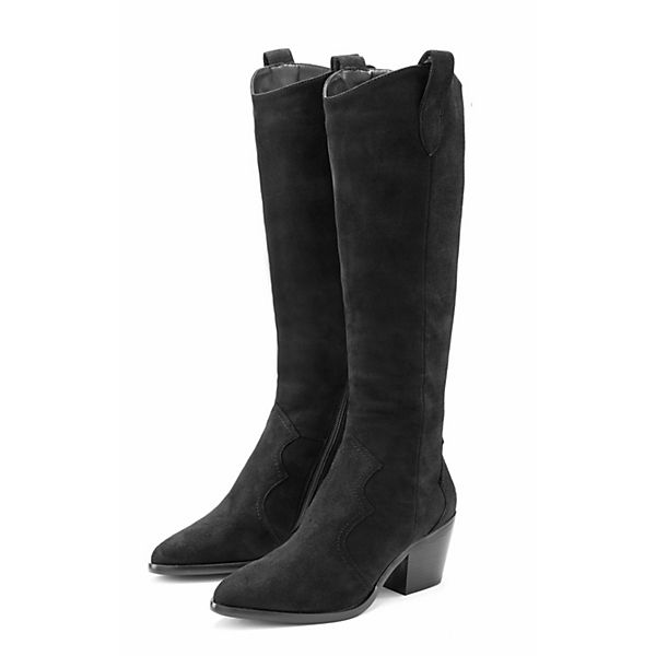 Schuhe Klassische Stiefel LASCANA Stiefel schwarz Schuhe Klassische Stiefel LASCANA Stiefel schwarz