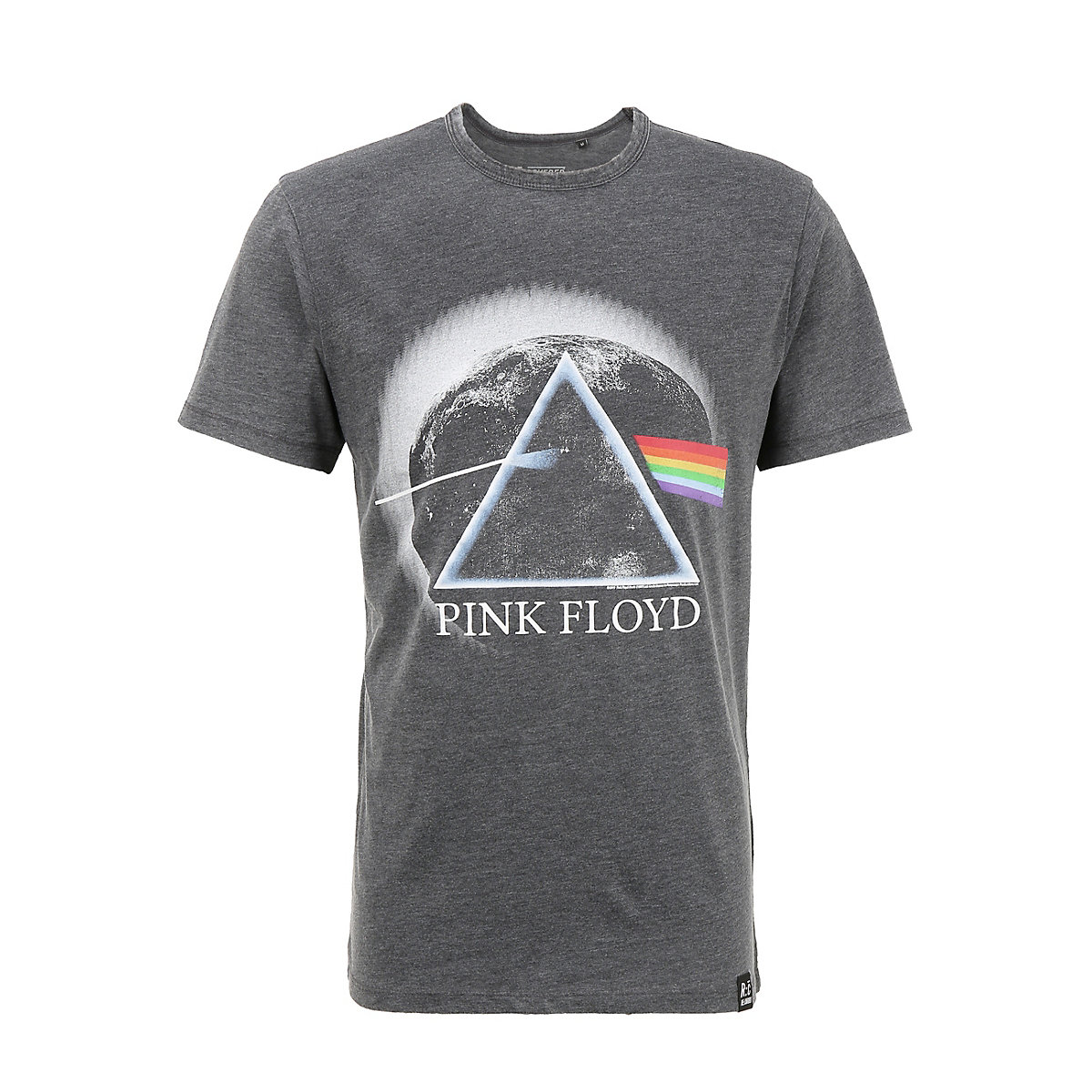 Recovered T-Shirt Pink Floyd Dark Side of the Moon Prism T-Shirts grau