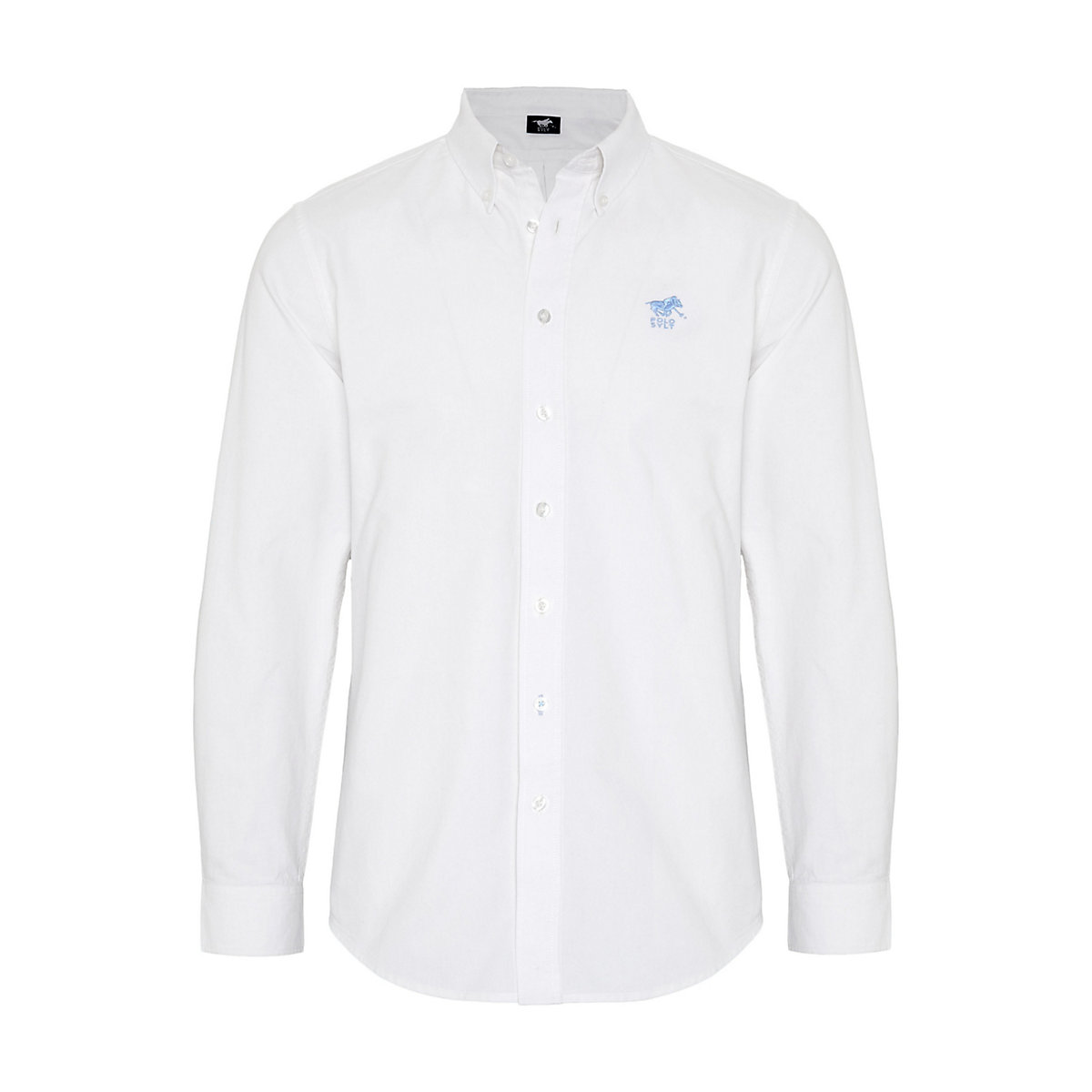 POLO SYLT Hemd aus hochwertiger Qualität Langarmhemden weiß