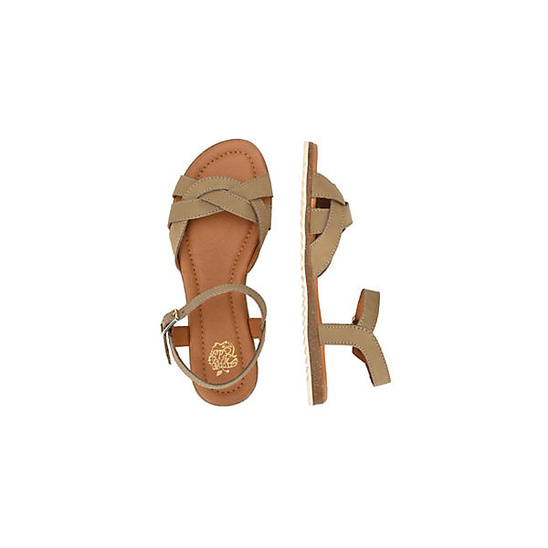 Schuhe Riemchensandalen Apple of Eden Sandale LULU Riemchensandalen taupe Schuhe Riemchensandalen Apple of Eden Sandale LULU Riemchensandalen taupe