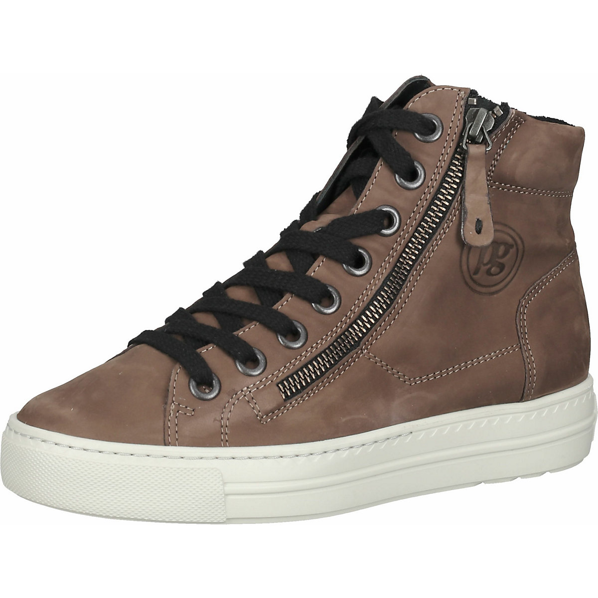 Paul Green Sneaker Sneakers High schwarz/braun