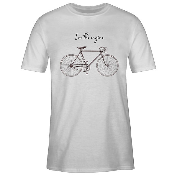 Fahrrad Bekleidung Radsport - Herren T-Shirt - I am the engine - T-Shirts