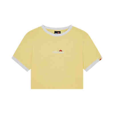 Damen T-Shirt DERLA - Crop-Top, Kurzarm, Rundhals, Logo T-Shirts