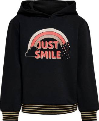 KIDS ONLY Sweatshirt KONPARIS für Mädchen schwarz