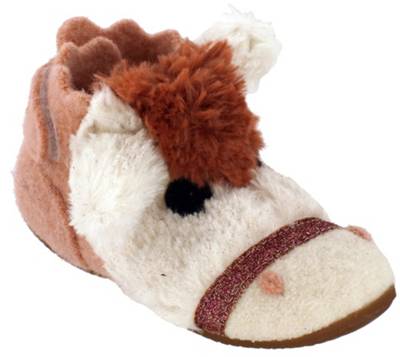 Living Kitzbühel Babyklettschuh Pferd Krabbelschuhe rosa