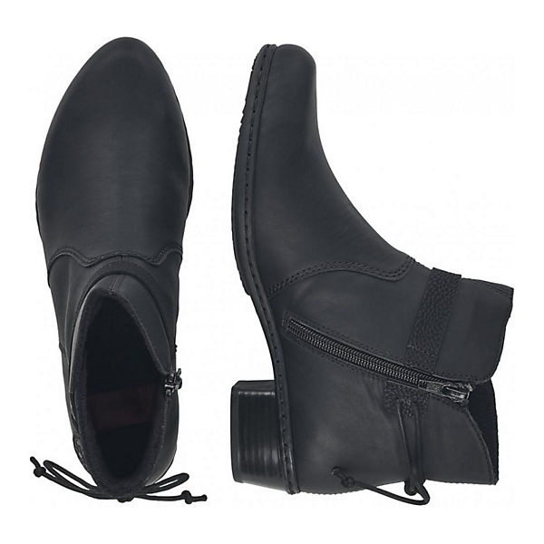 Schuhe Klassische Stiefeletten rieker Klassische Stiefeletten schwarz
